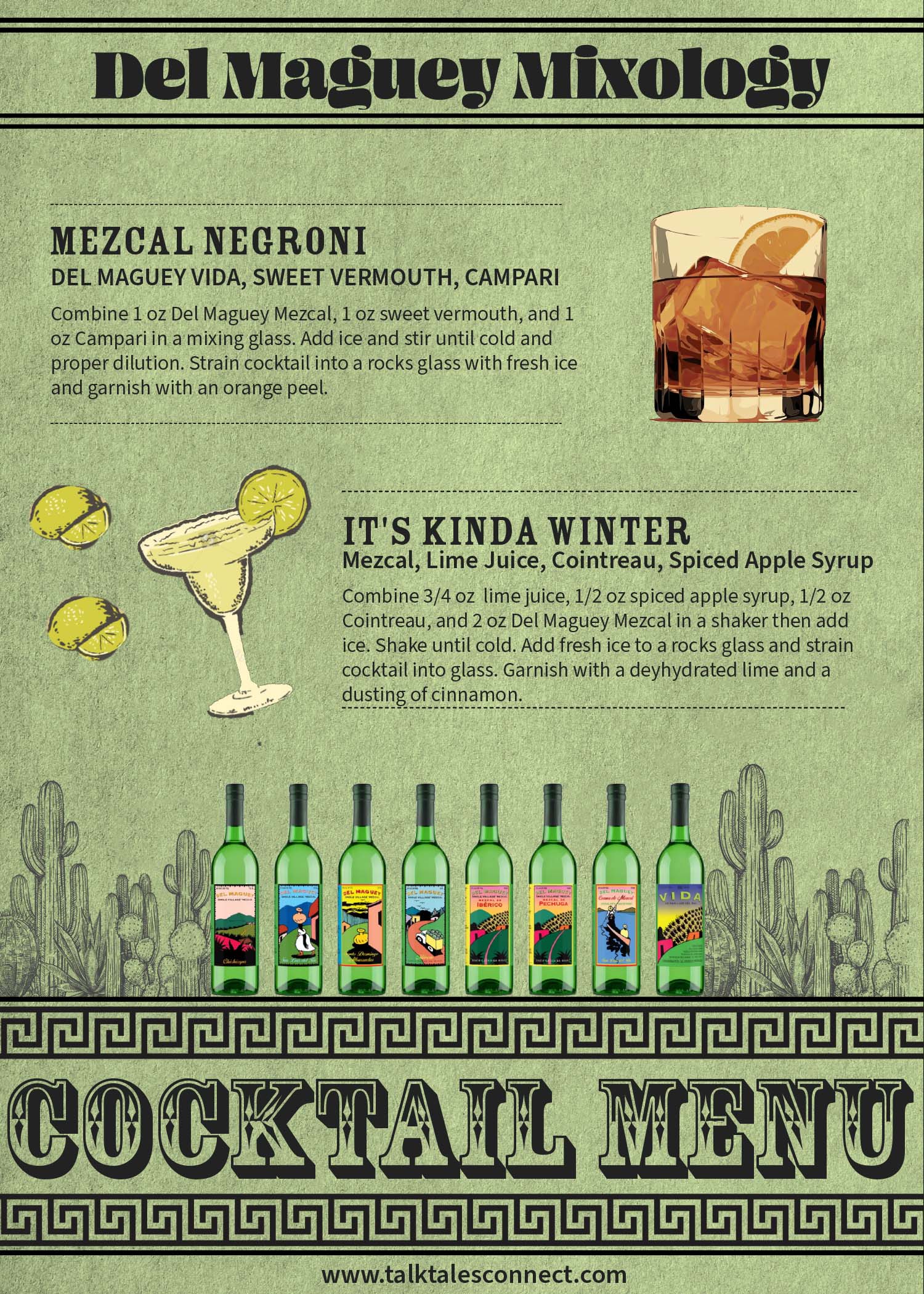 Cocktail Menu design